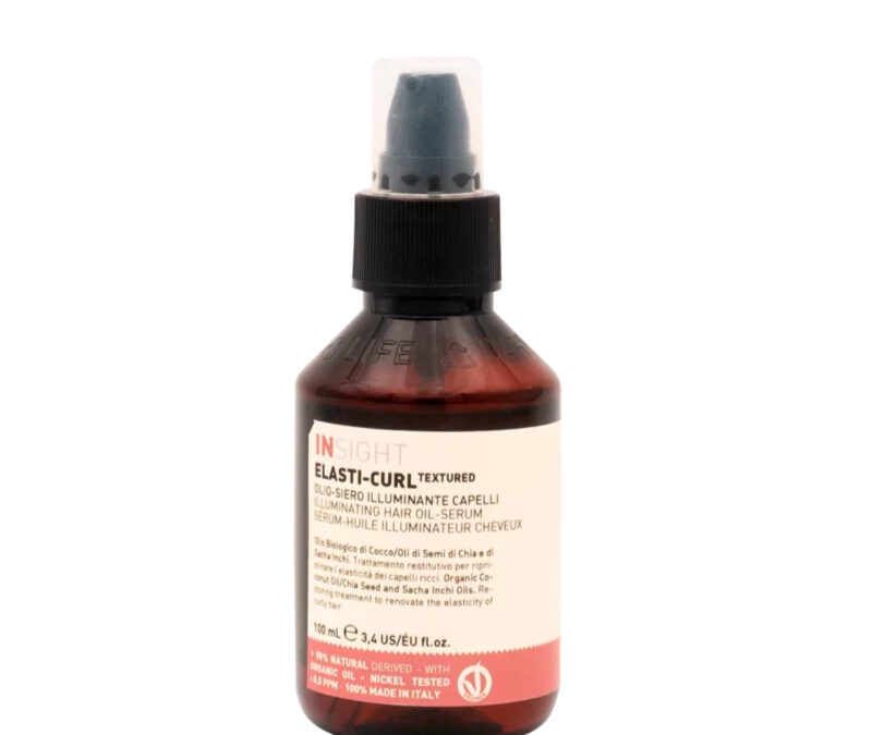 INsight Elasti Curl ILLuminating Hair Oil Serum